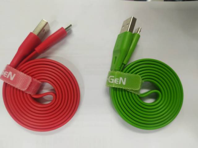 KABEL DATA VGen V-Gen JCM3-02 USB MICRO 2.4A FAST CHARGING