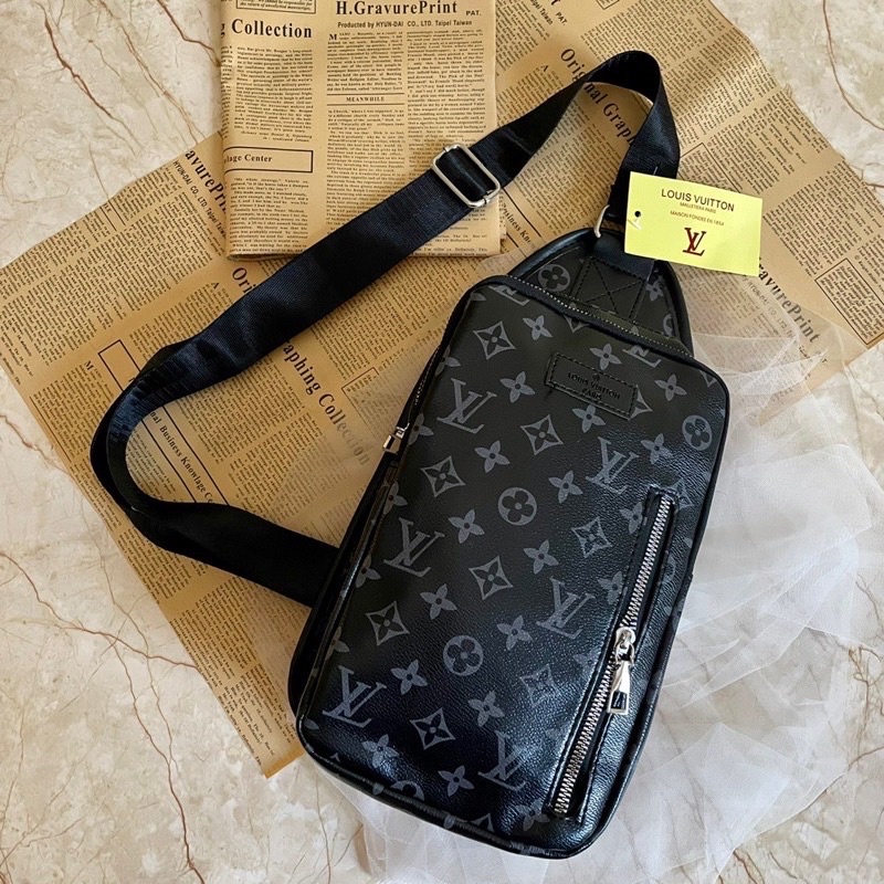 ((TERMURAH)) CROSSBODY BAG FASHION PRIA / SLINGBAG PRIA PREMIUM