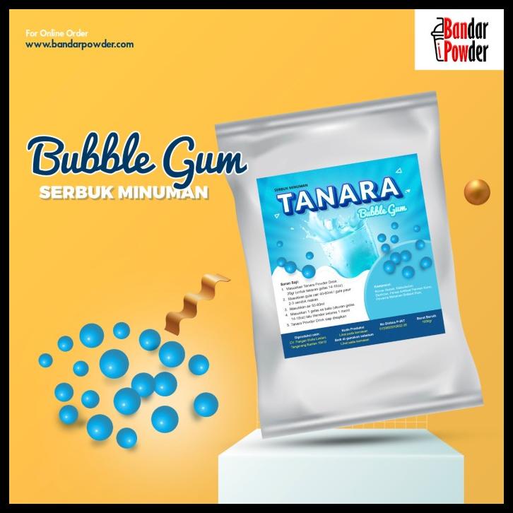 

Bubble Gum - Bubuk Minuman Rasa Permen Karet - Bandar Powder Drink
