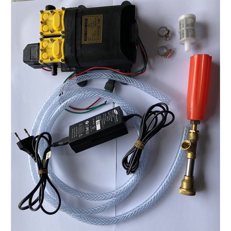 pompa cucian motor colok listrik tekanan tinggi cocok cuci motor dan mobil