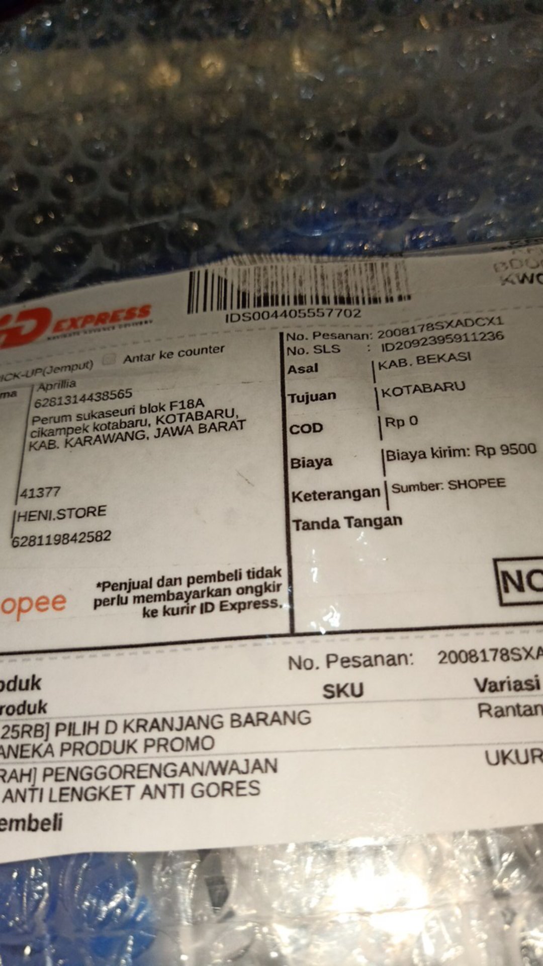 [termurah] Penggorengan/wajan Enamel Anti Gores Uk 34cm