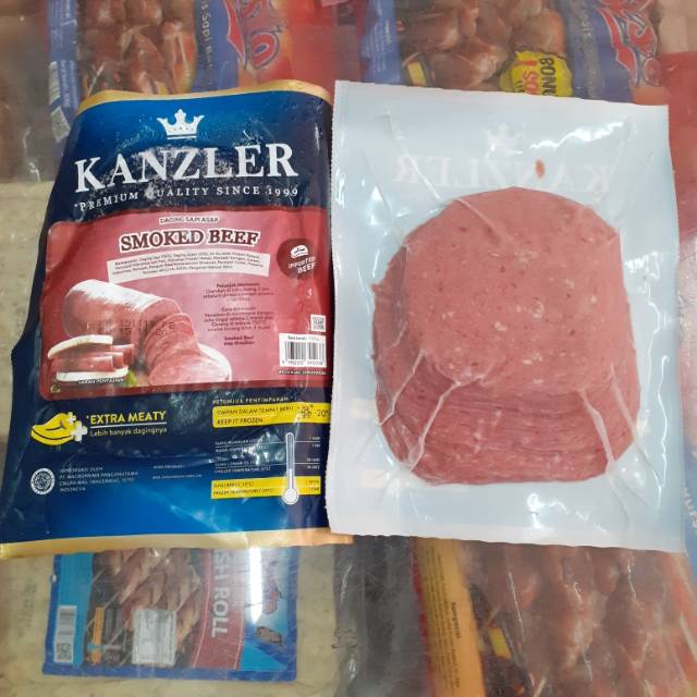 

Kanzler Smoked Beef Daging Sapi Asap
