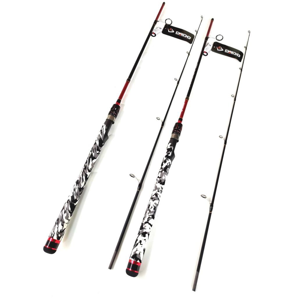 Joran Pancing Daido Athena Pro Series 165cm dan 180cm Carbon Solid 10Kg 12 Kg 15Kg Fuji