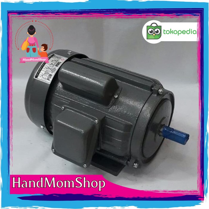 IOP |DINAMO motor penggerak kapasitas 1/2 HP 1 phase JIAYU taiwan