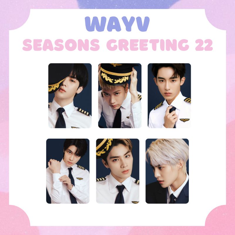 [WAYV] PHOTOCARD WAYV SEASONS GREETING 2022,  CHINESE NEW YEAR ‼️ BACA DESKRIPSI‼️