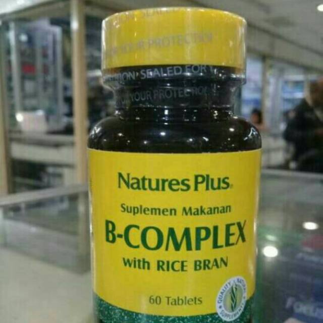 B-COMPLEX NATURE'S PLUS ISI 60 TABLET