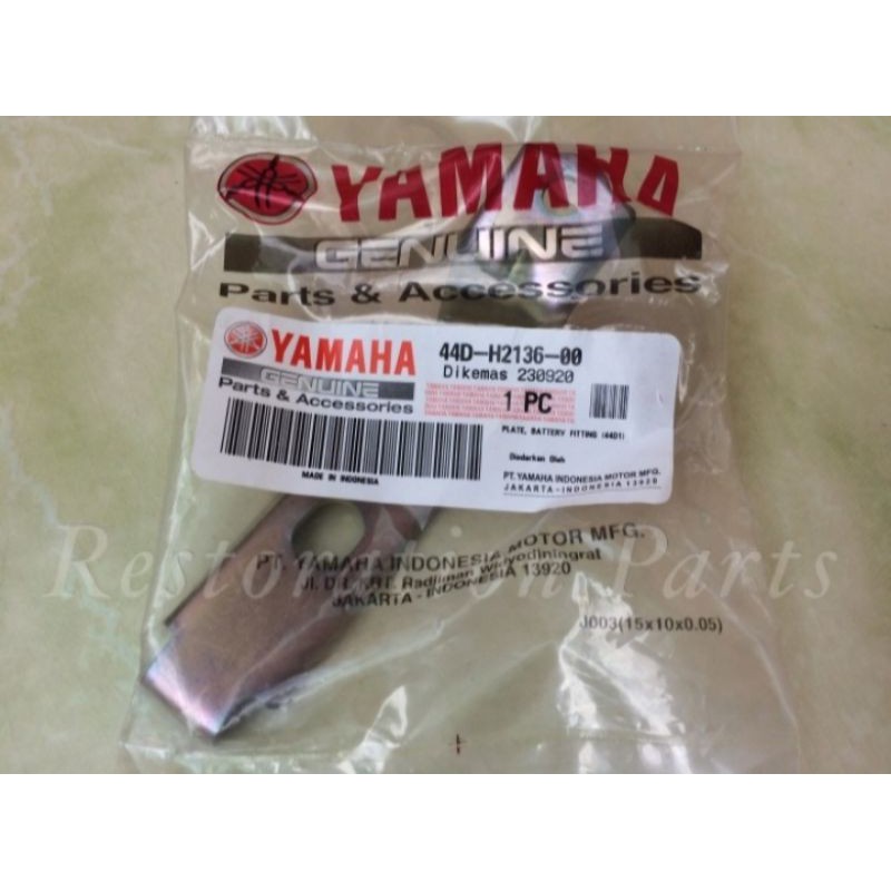 BRACKET PLAT AKI XEON KARBU ORIGINAL YAMAHA