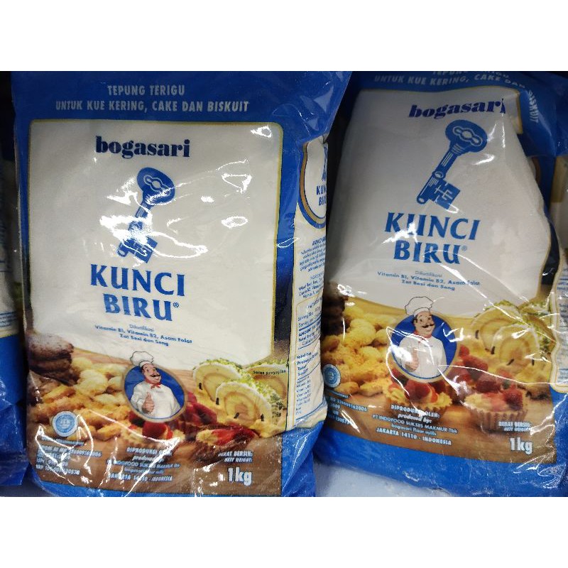 

Terigu Kunci Biru 1 kg