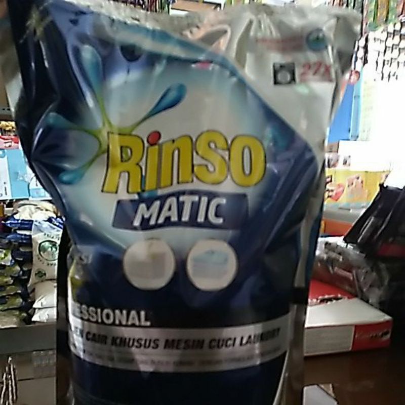 [SR-Mart] Detergen cair RINSO Matic 1.8Ltr