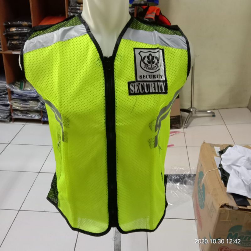 Rompi Jaring SECURITY |Rompi jaring security hitam |Rompi Security jaring |Rompi