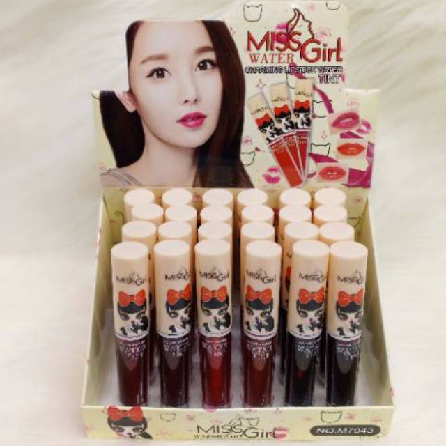 LIP TINT MISS GIRL CHARMING ISI 24.PCS / BOK