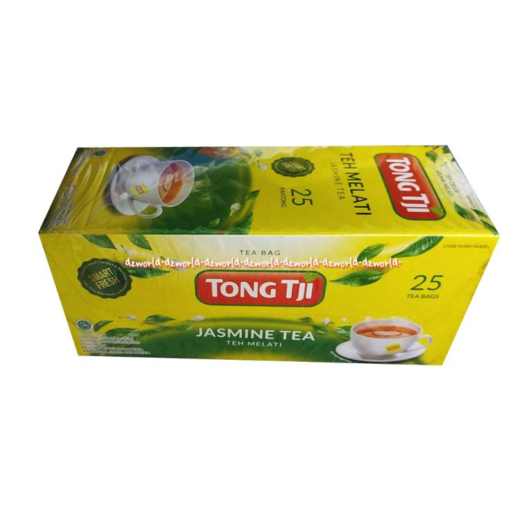 Tong Tji Teh Melati 25tea Bag Teh Celup Tongtji Tongji Jasmine Tea Thong Tji Teh Melati