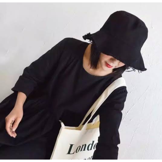 [TERLARIS] Bucket Hat Rawis / Topi Bucket Rawis Laki Perempuan Korean Style