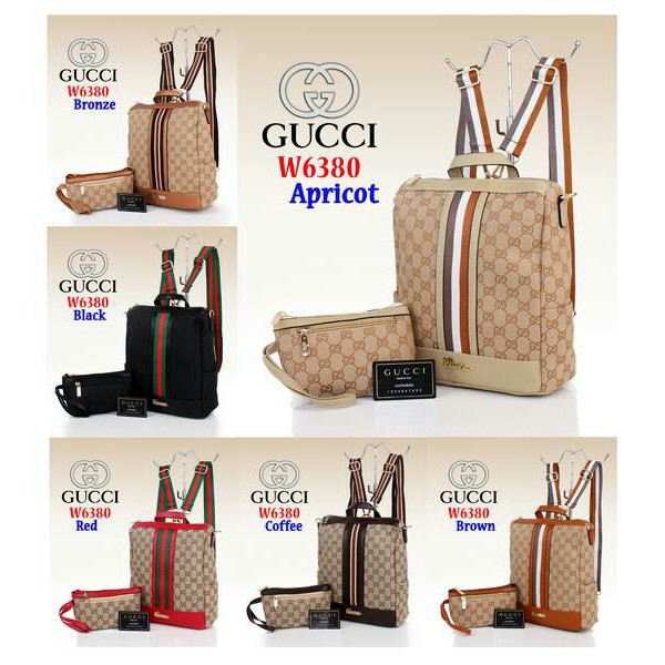 Bag Ransel Gucci 6380
