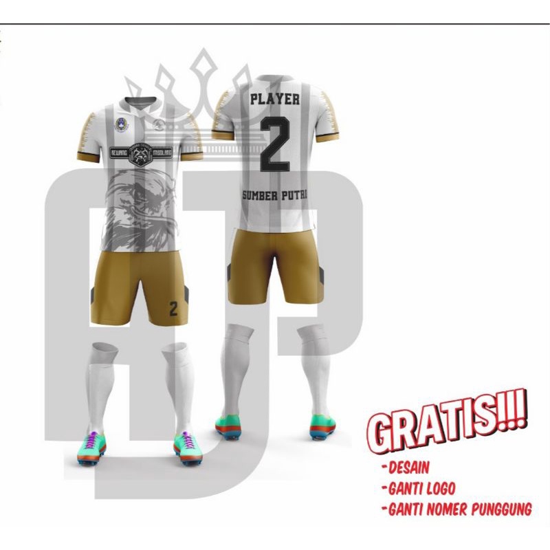 Kaos Jersey Sepak Bola Futsal Custom Free Desain