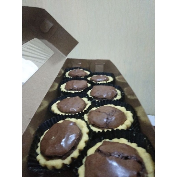 

pie brownies