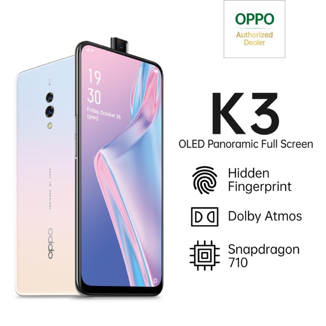 OPPO K3 Ram 6Gb+64Gb camera pop-Up