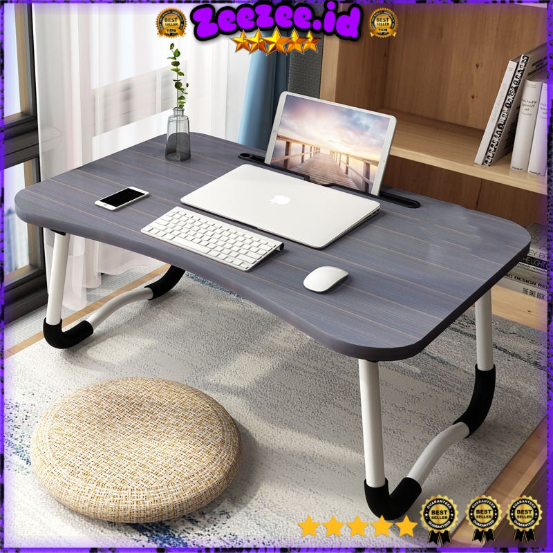 Meja lipat Laptop belajar Foldable Notebook Desk Table - Z22