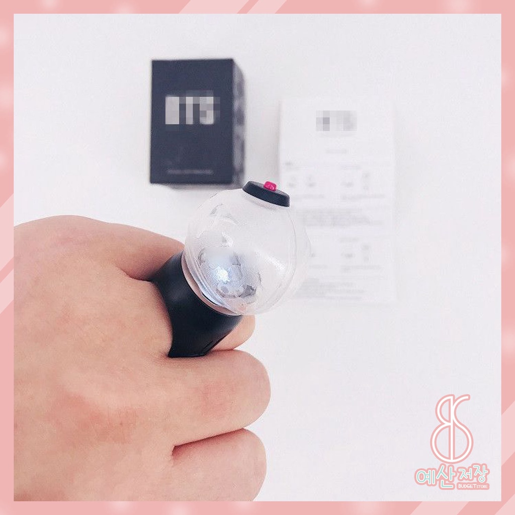 [BS] BISA COD Finger Ring Light Stick BTS KPOP Cincin Mini Light Stick BTS Army - KP9132