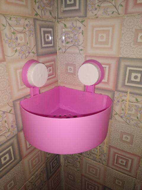 HBH007 RAK SUDUT Siku Plastik Keramik Rak Holder Kamar HBH007 RAK SUDUT Siku Plastik Keramik Rak Holder Kamar