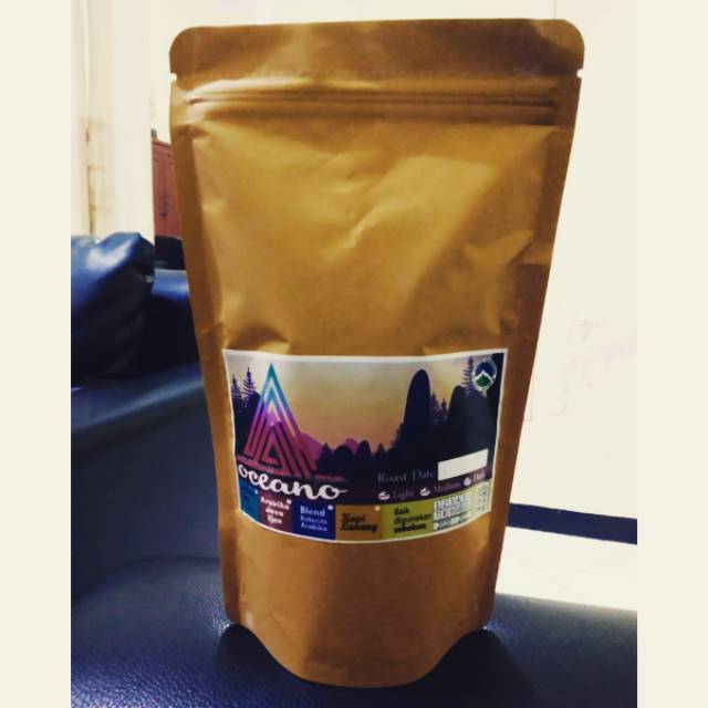 

OCEaNO Arabika Original Coffee isi 250 gram,Bagi penikmat Rasa Kopi khas Banyuwangi