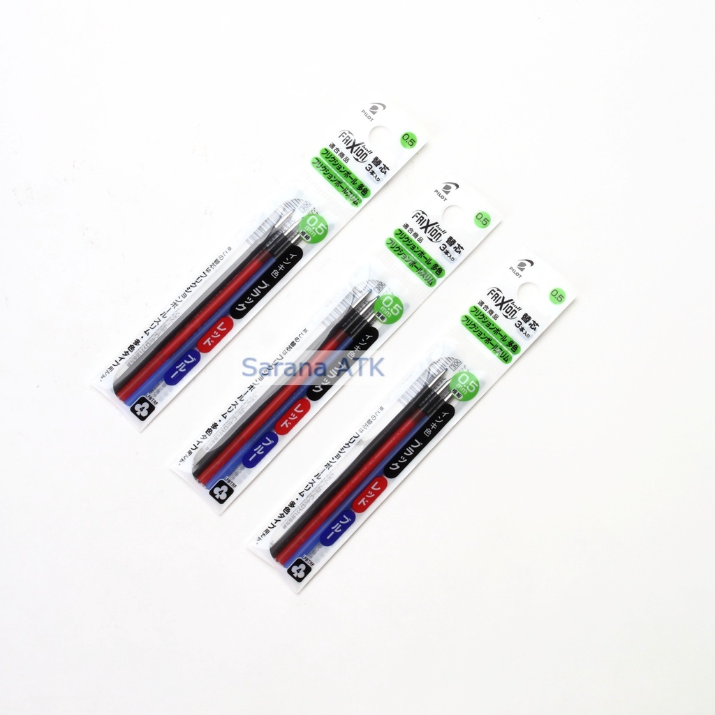 

FRIXION - REFILL PILOT 3 IN 1 / ISI ULANG PEN FRIXION 3 IN 1 [SET=3pcs]