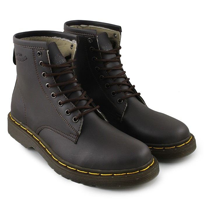 Sepatu Boots Tinggi Murah DM/Dokmar/Dr Martens 8 Hole Sepatu Pria