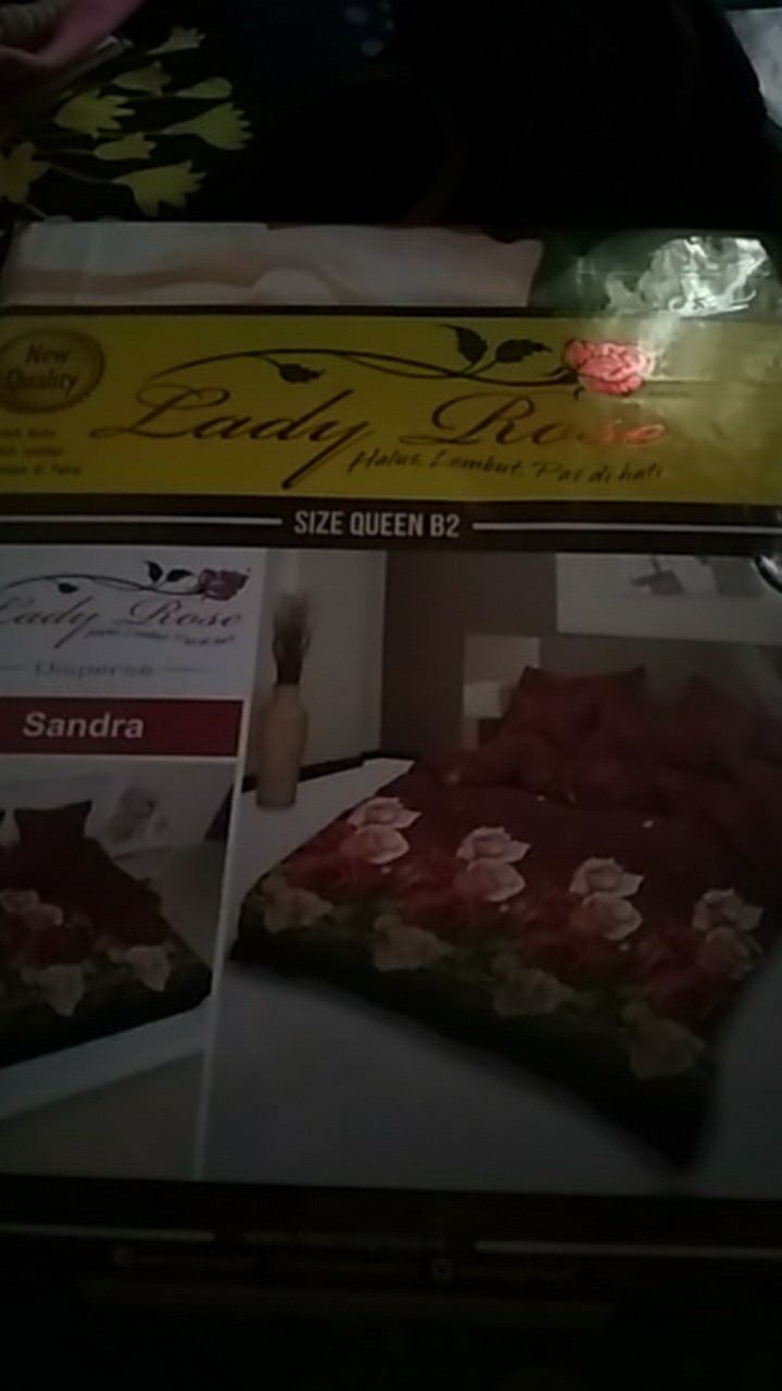 Rc Sprei Lady Rose Queen Ukuran 160x200 Harga Terjangkau Motif Cute