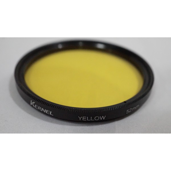 Lens Filter - Rise UK 52mm Full Yellow Color Gel Filter