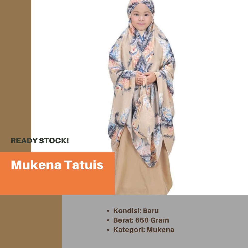 Mukena Tatuis Putih Polos Syari Cantik Adem Travel Jumbo Murah Ori / Busana Muslim Wanita CantikH0M5