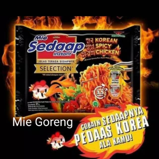 

Mie Sedaap selection korea