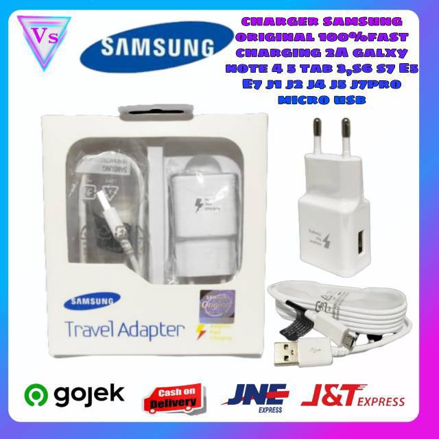 [COD] Charger Samsung Original 100% Micro usb Galaxy S4/ Tab 3/ J1 / J5 / Grand prime ,       .