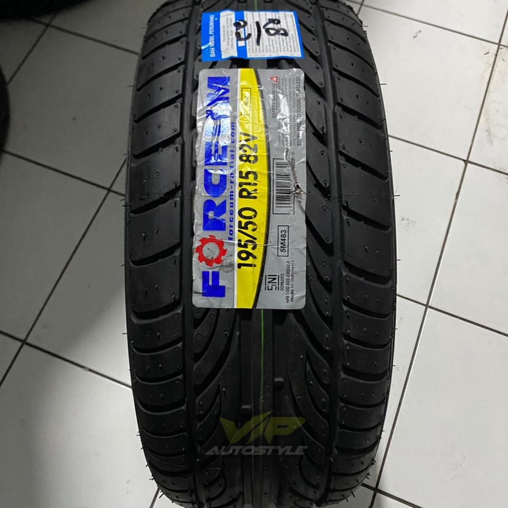 Ban Mobil Jazz Brio Agya Ring 15 Ukuran 195/50 Ring 15 Ban Forceum Hena Ban Tubles Murah Toko Ban Mo