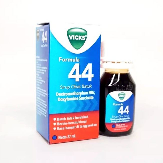 VICKS FORMULA DEWASA SIRUP 27 ML / Obat Batuk Tidak Berdahak