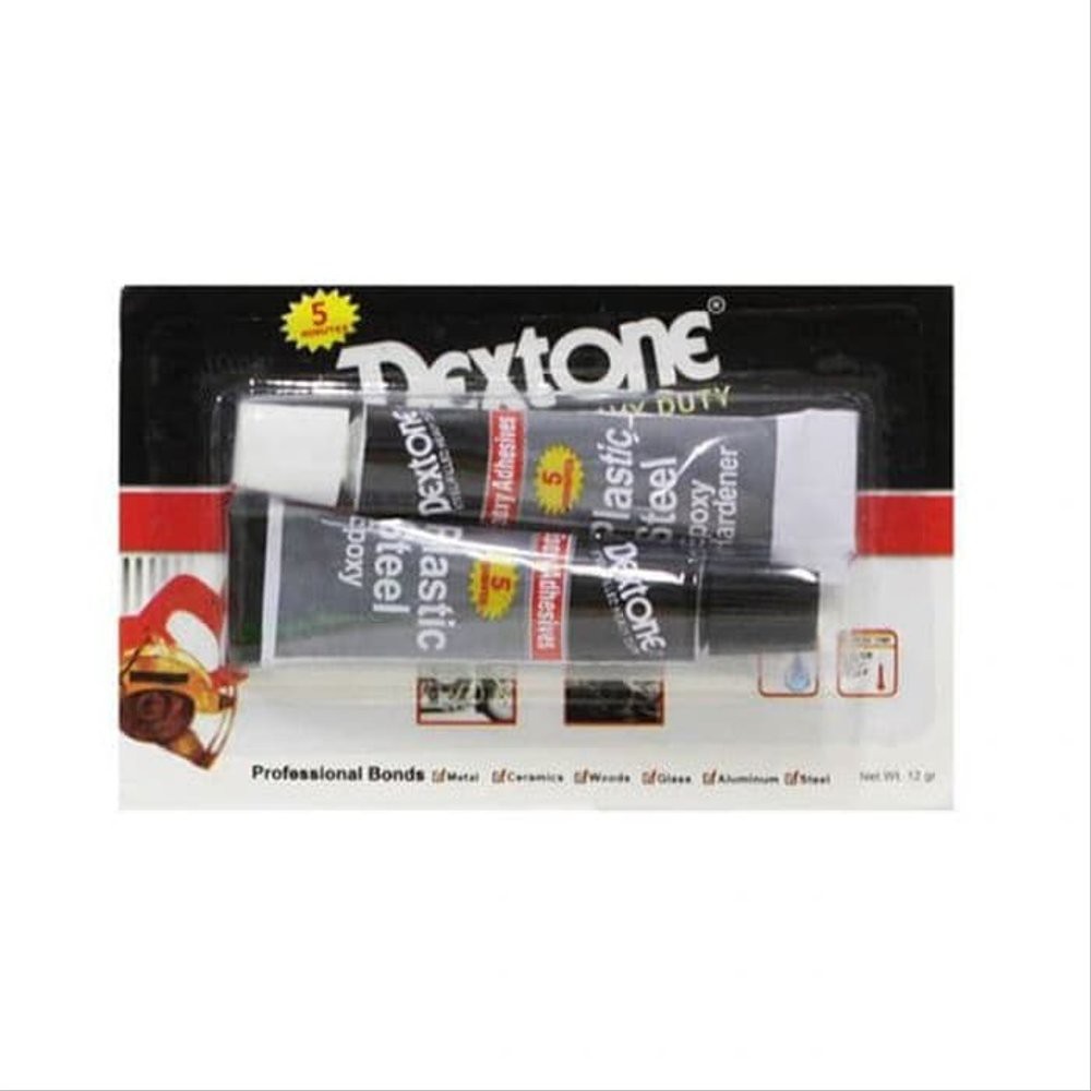 LEM BESI DEXTONE 5 MENIT ukuran 43gr / 15gr