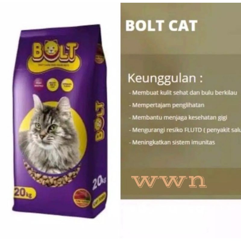 pakan kucing BOLT