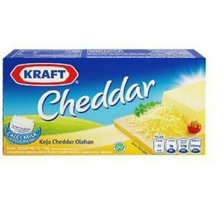 

♤ Keju kraft cheddar kemasan 165gr