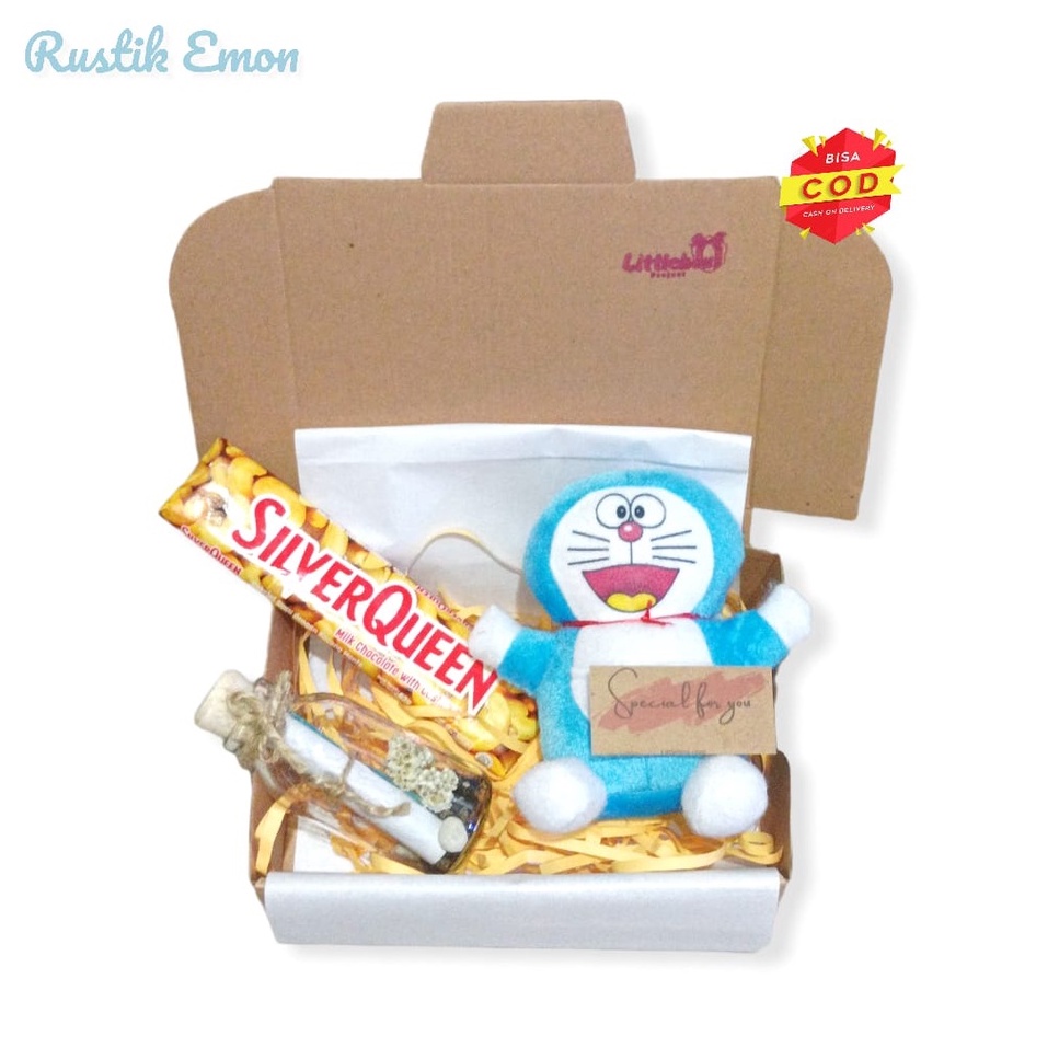 

KUKADOIN HAMPERS RUSTIK EMON KADO AESTHETIC HADIAH PACAR TEMAN ULTAH