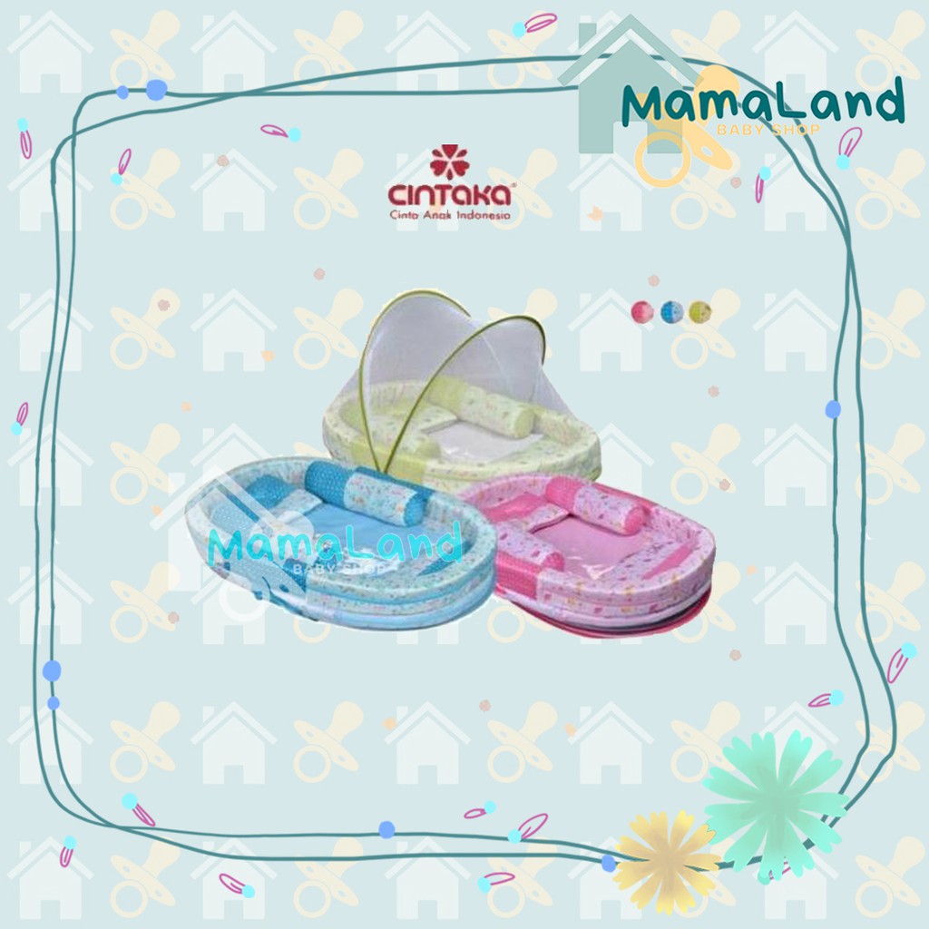 Kelambu Cintaka - Dino Series Kasur Lipat Tidur Bayi TCK2441
