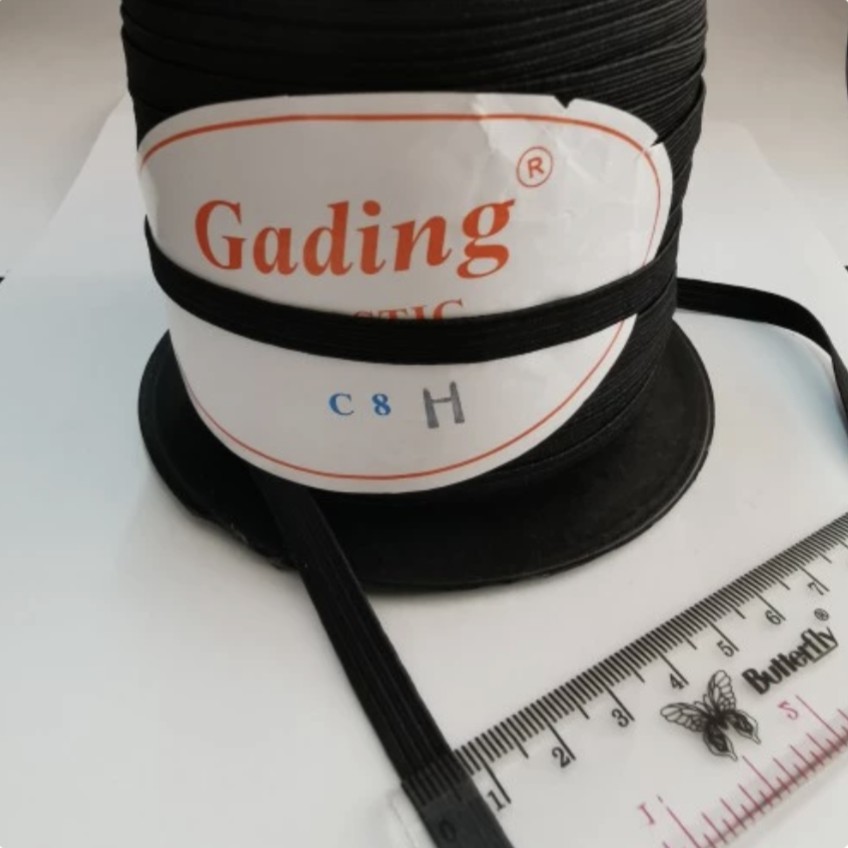 [1 roll] karet elastis 8mm / karet elastis C8 / elastic rubber / karet