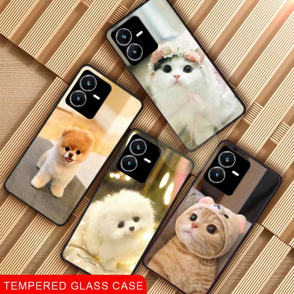 Softcase Glass VIVO Y22 2022 - GK13 - Case HP VIVO Y22 2022 - Case VIVO Y22 2022 - Kesing HP VIVO Y2