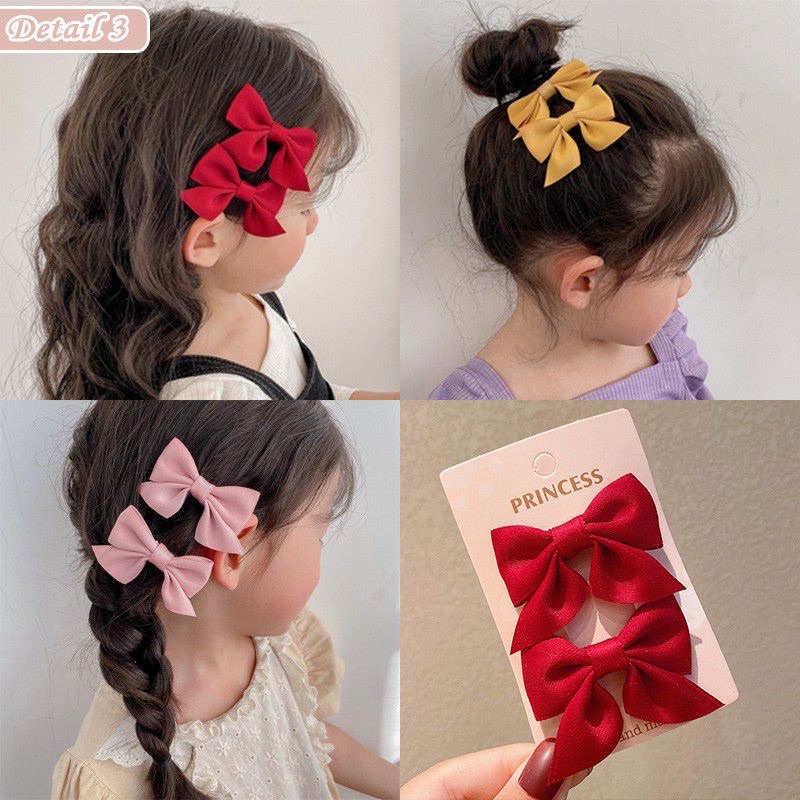 [Delunashop] 2PCS JEPIT RAMBUT PITA ANAK/JEPITAN RAMBUT KOREA/HAIR PIN KOREA MODEL PITA