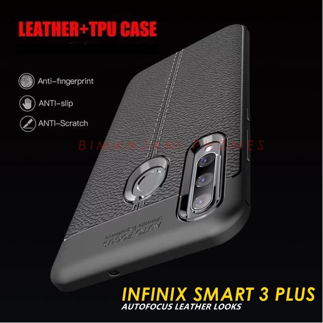 LEATHER CASE OPPO RENO 4 PRO-TPU AUTO FOCUS EMBOS SOFT CASE