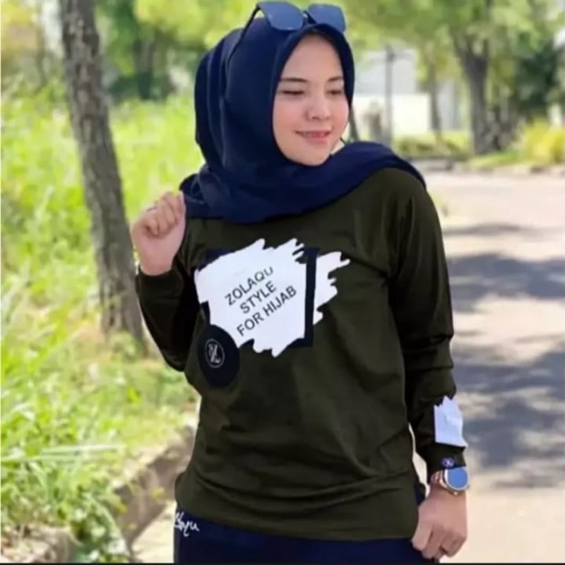 BAJU ZALAQU/SWEATER ZALAQU/ LENGAN PANJANG