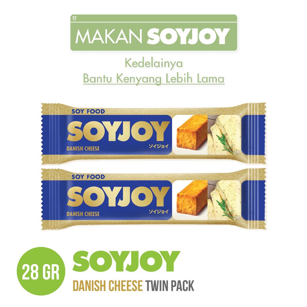 

SOYJOY Snack Bar Kedelai Danish Cheese 28gr - 2 Bar