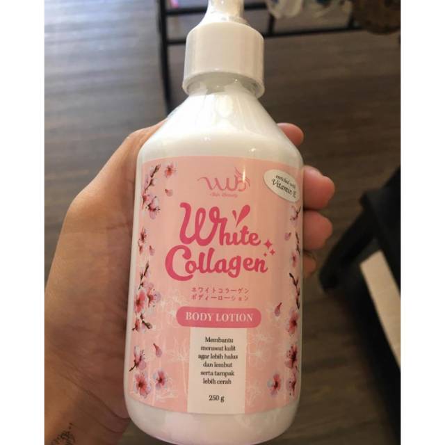 Lotion pemutih collagen