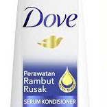 Dove conditioner total damage treatment 160ml (biru)