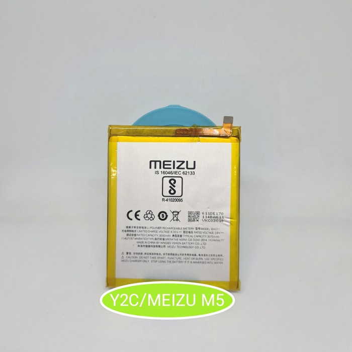 Baterai Original Oem Meizu M5 / M5 Batre / Batere / Batrei