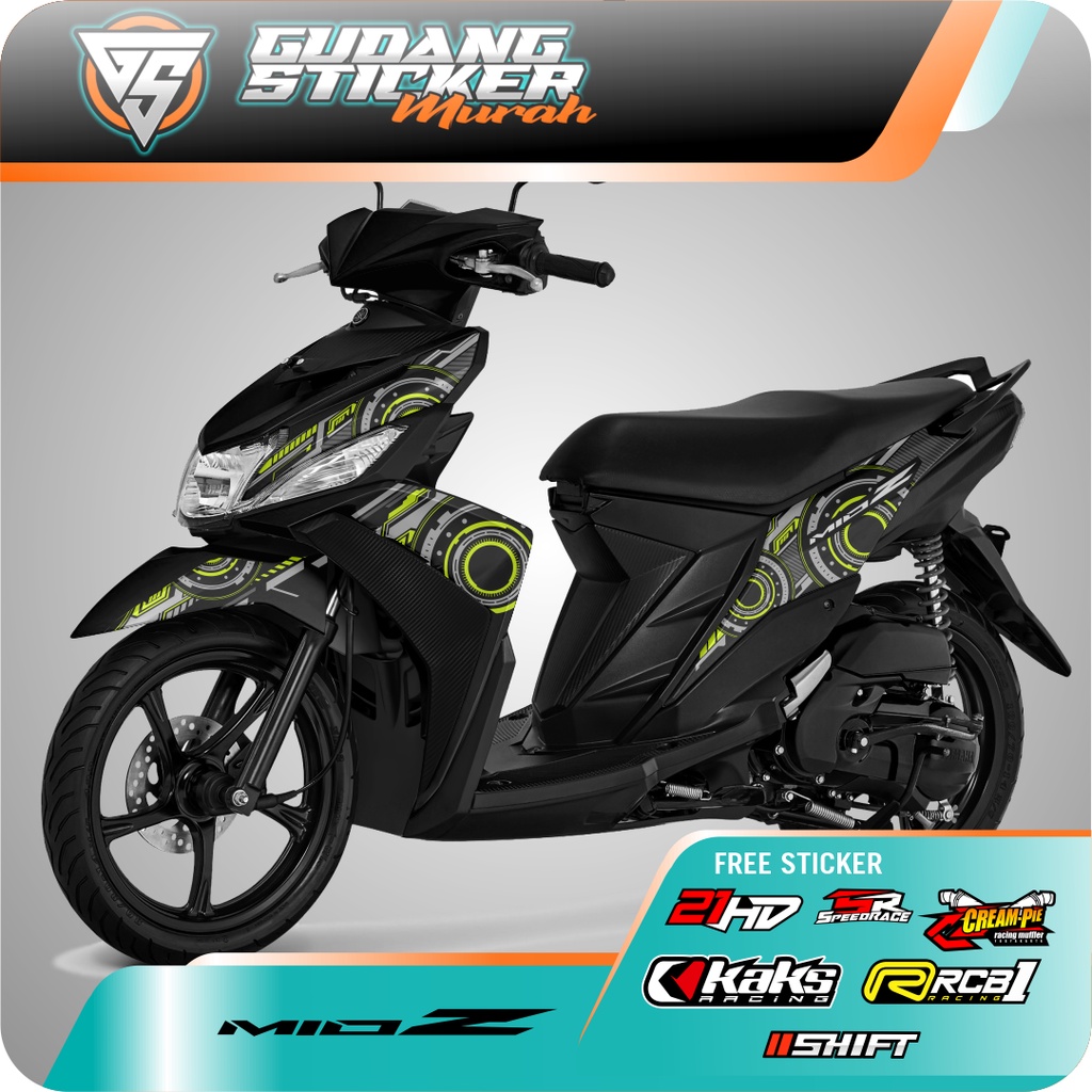 STRIPPING MOTOR MIO Z NEW VARIASI AKSESORIS SEPEDA MOTOR