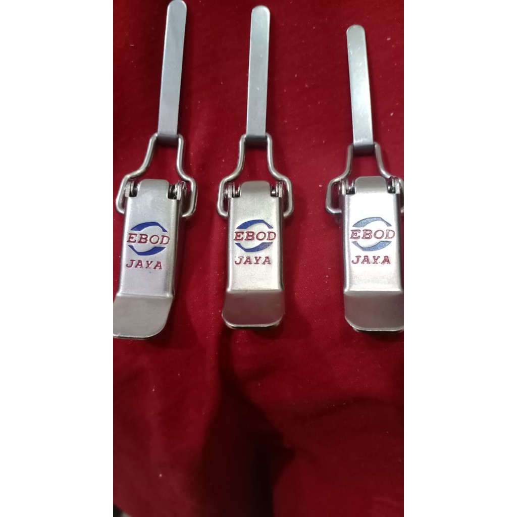 klem koper original produk ebod jaya 1 paket isi 3 pcs untuk tebok kandang lovebird